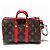 Charm Portachiavi Mini Keepall Monogram Louis Vuitton Marrone