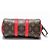 Charm Portachiavi Mini Keepall Monogram Louis Vuitton Marrone - vista 3