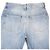 Pantalon en denim en agneau Monogram Louis Vuitton Bleu - vue 12