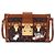 Borsa a spalla Catgram trasformata Petite Malle Louis Vuitton Marrone