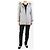 Weekend Max Mara Cappotto di lana grigio con cappuccio - taglia UK 8 - vista 3