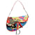 Dior Multicolour vintage 2003 Bob Marley Saddle bag Multiple colors Cloth  ref.2406889