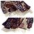 Louis Vuitton Patchwork Asymmetrischer Seiden-Rayon-Rock Rot Blau Mehrfarben - Ansicht 4