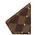 Tarjetero Louis Vuitton Damier Porte Carte Sample Studs Castaño Rosa - vista 4