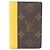 Louis Vuitton Monogram Organizer de Poche Business Card Holder Brown Yellow