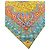 Ken Scott Schal aus Baumwolle und Lurex mit buntem Blumenmuster und Zickzackmuster Mehrfarben - Ansicht 2