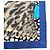 Paréo Gianfranco Ferré anni '90 in cotone stampato con fiori tropicali e conchiglie Nero Blu Multicolore Turchese - vista 3
