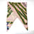 Foulard Pointe Hermès in seta rosa - vista 2