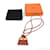 Hermès HERMES Mon Petit Kelly PM Necklace Brown  - view 10