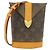 Monogramm Umschlagtasche von Louis Vuitton Braun