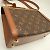 Borsa Dauphine Capitale Monogram Reverse Louis Vuitton Marrone - vista 6