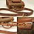 Borsa Dauphine Capitale Monogram Reverse Louis Vuitton Marrone - vista 7