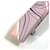 Fermaglio in seta rosa Hermès  - vista 7