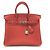 Borsa Tote Hermès Birkin 25 in pelle Togo Rosso