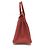 Borsa Tote Hermès Birkin 25 in pelle Togo Rosso - vista 3