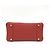 Borsa Tote Hermès Birkin 25 in pelle Togo Rosso - vista 4
