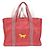 Borsa per pannolini a righe Caval Horse Cheval di Hermès Rosso