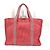 Borsa per pannolini a righe Caval Horse Cheval di Hermès Rosso - vista 2