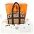 Borsa per cane Hermès H800639EK01 Marrone Rosso - vista 16