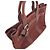 Borsa Tote Petite Santu di Hermès Bordò - vista 10