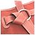 Borsa Tote Petite Santu di Hermès Bordò - vista 5