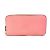 Cartera con cremallera redonda Azap Long Silk'in de Hermès Rosa