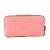 Cartera con cremallera redonda Azap Long Silk'in de Hermès Rosa - vista 2