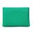 Porte-cartes bi-matière Calvi Duo d'Hermès Rose Multicolore Vert