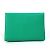 Porte-cartes bi-matière Calvi Duo d'Hermès Rose Multicolore Vert - vue 2