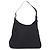 Borsa a Spalla Vala in Nylon Nero e Argento di Salvatore Ferragamo Auth bs27290
