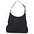 Borsa a Spalla Vala in Nylon Nero e Argento di Salvatore Ferragamo Auth bs27290 - vista 2