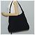 Borsa a Spalla Vala in Nylon Nero e Argento di Salvatore Ferragamo Auth bs27290 - vista 21
