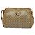Céline Borsa a Spalla in Tela Macadam CELINE PVC Beige Oro Auth 133587 D'oro - vista 12
