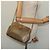 Céline Borsa a Spalla in Tela Macadam CELINE PVC Beige Oro Auth 133587 D'oro - vista 14