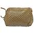 Céline Borsa a Spalla in Tela Macadam CELINE PVC Beige Oro Auth 133587 D'oro - vista 15