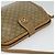 Céline Borsa a Spalla in Tela Macadam CELINE PVC Beige Oro Auth 133587 D'oro - vista 18