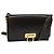 Borsa a Spalla Gancini in Pelle Marrone Oro Auth 133270 di Salvatore Ferragamo