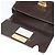 Borsa a Spalla Gancini in Pelle Marrone Oro Auth 133270 di Salvatore Ferragamo - vista 7