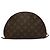 LOUIS VUITTON Pochette Cosmetica Demi Ronde Monogram M47520 LV Auth 133922 Monogramma - vista 2