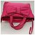 PRADA Borsa a Mano Nylon 2 vie Rosa Oro Auth 135626 D'oro - vista 6