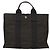 Hermès HERMES Handtasche Her Line aus grauem Canvas Auth 135663 Braun - Ansicht 2