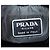 Borsa a Spalla PRADA in Nylon Nero Argento Autentica bs27299 - vista 20