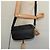 LOEWE Borsa a Spalla Anagram Pelle Nera Argento Auth sw1314 Nero - vista 25