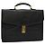 Borsa da lavoro in pelle nera e oro BALENCIAGA Auth bs28157 Nero D'oro