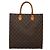 LOUIS VUITTON Borsa Sac Plat Monogram M51140 Auth LV 136014 Monogramma - vista 2