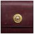 Céline Borsa a Spalla in Pelle Bordeaux Oro Auth sw1315 D'oro Bordò - vista 14