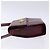 Céline Borsa a Spalla in Pelle Bordeaux Oro Auth sw1315 D'oro Bordò - vista 5