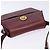 Céline Borsa a Spalla in Pelle Bordeaux Oro Auth sw1315 D'oro Bordò - vista 6