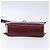 Céline Borsa a Spalla in Pelle Bordeaux Oro Auth sw1315 D'oro Bordò - vista 9