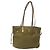 Borsa Tote PRADA in nylon khaki oro Auth 133051 D'oro Cachi